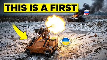 Ukraine’s ROBOT Army Just SCORED a World-First Frontline Kill Against Russia
