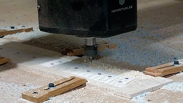 Making A Six String Multi Scale Guitar: Making the Fretboard