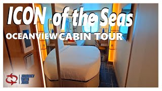 ICON of the Seas Oceanview Cabin 4172 Tour