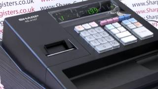 How To Correct A Mistake Made During A Sales Transaction Sharp XE-A107 / XEA107