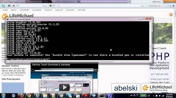 Hello World in Ruby & Rails (Creating Project Skeleton)