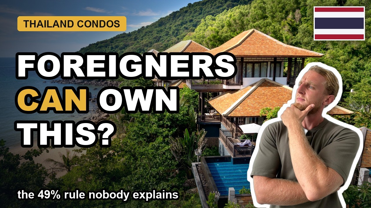 Can Foreigners Buy Property in Thailand? Freehold, the 49% Rule & the FET (2026). Click to play the video walkthrough.