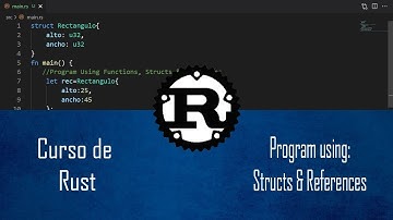 Programación en Rust | Programa usando Estructuras y Referencias