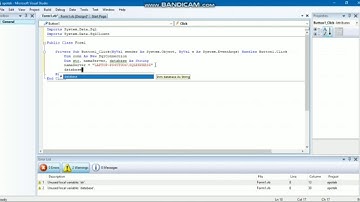 Tutorial cara koneksi antara database SQL server dengan VB net