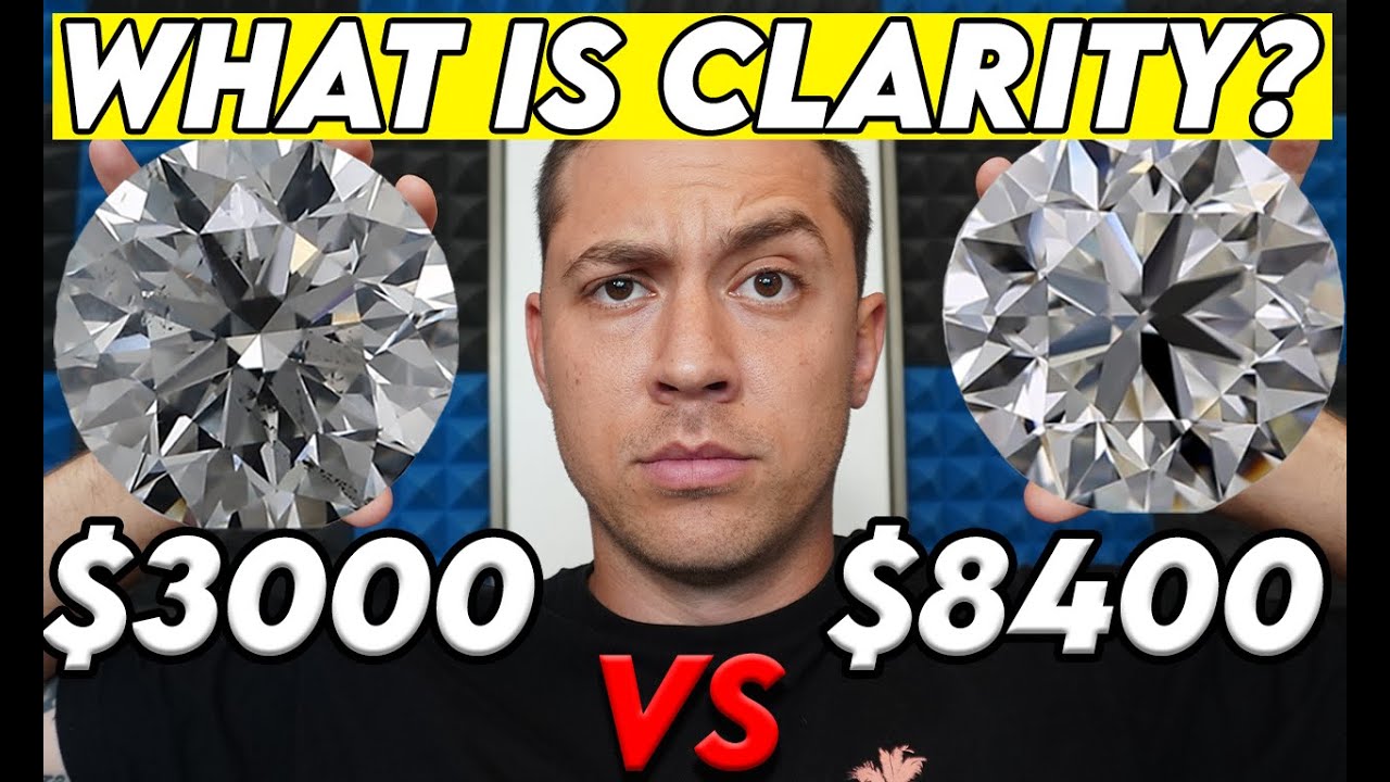 Diamond Clarity Explained side by side comparison 40x magnification Diamond Clarity Explained side by side comparison 40x magnification