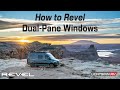 LichtsinnRV.com - How to Revel - Dual-Pane Windows - Winnebago Class B Diesel Motor Home