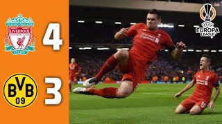 Liverpool vs Borussia Dortmund ( 4-3 ) | Extended Highlights And Goals | UEL Quarter Final 2016