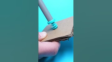 ASMR with the Makedo Scru-Driver ✨ #asmr #diy #cardboardcrafts