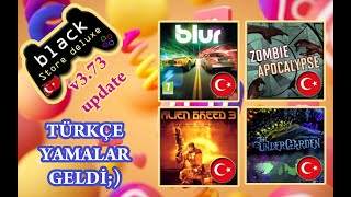 [PS3] BLACK STORE v3.73 UPDATE ÇIKTI. TÜRKÇE YAMALAR GELDİ. TÜRKÇE YAMA NASIL YAPILIR? BLUR TR YAMA