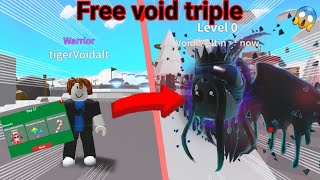 How to craft a VOID triple moon pet for free! in ⚔️Saber simulator