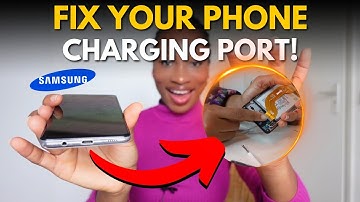 I FIXED My Samsung Phone Charging Port Problem *Quick & Easy*