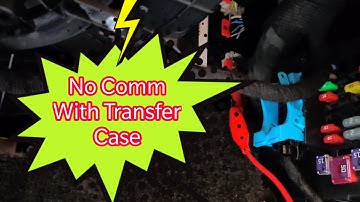 2018 Chevrolet Colorado 3.6l 4x4 Service 4x4 No Communication With Transfer Case Part 1