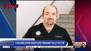 I-Team goes in-depth on DCA investigation into prominent Palm Springs doctor