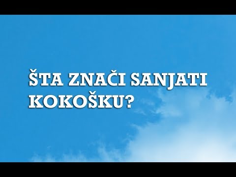 Video: Zakaj Je škodljivo Sanjati