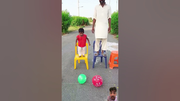 three kids name Milkar foda yelo, red green balloon