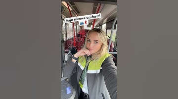 Mijn nieuwe uniform!👩🏼‍✈️🧣 Connexxion gaat verder onder naam van moederbedrijf Transdev🚎