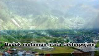 DUDUK MELAMUN Wiwik Abidin.  karaoke nada wanita.