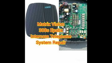 Matrix Vision 308 Epabx Intercom Telephone Calling System Programm Manual Repair Amritsar 9781595981