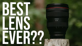 is the RF 28-70 f/2 the BEST lens Canon has ever made?