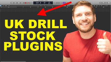 HOW TO MAKE A FIRE UK DRILL BEAT! ( USING ONLY LOGIC PRO STOCK PLUGINS )