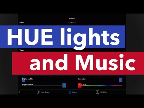 Lights and Music for HUE Lights