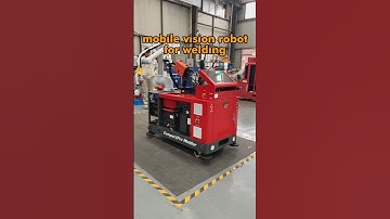 EVSROBOT - Mobile Vision Welding Robot in Action!#welding #vision #weldingrobot #smartfactory