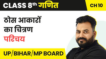 Class 8th Ganit: Visualising Solid Shapes (ठोस आकारों का चित्रण) - Introduction | UP/Bihar/MP Board