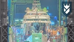 LÜRSSEN YACHTS REFIT - WALK THROUGH TOUR!