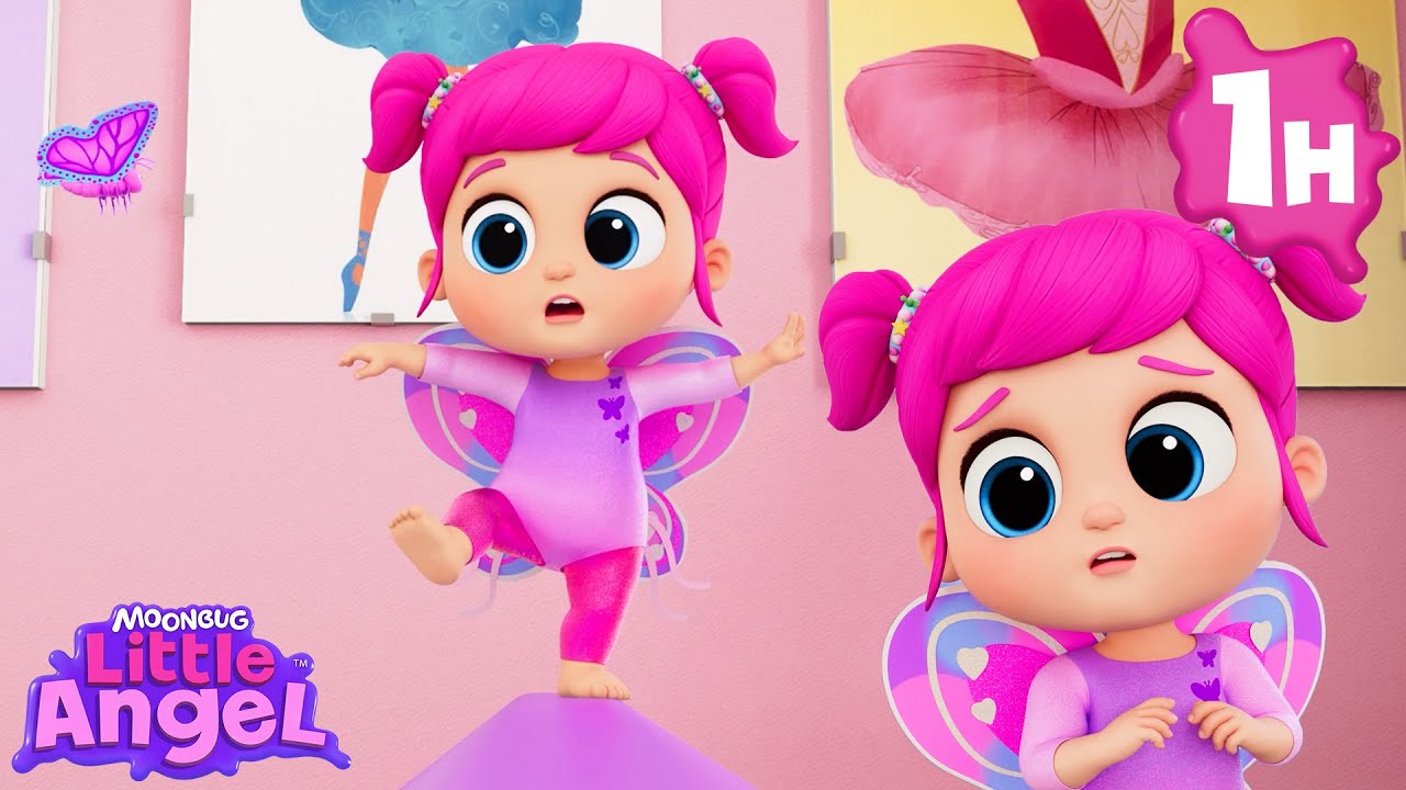 Gymnastics Song! + MORE | 1 HOUR Songs for Girls | Little Angel Kids Songs & Nursery Rhymes
