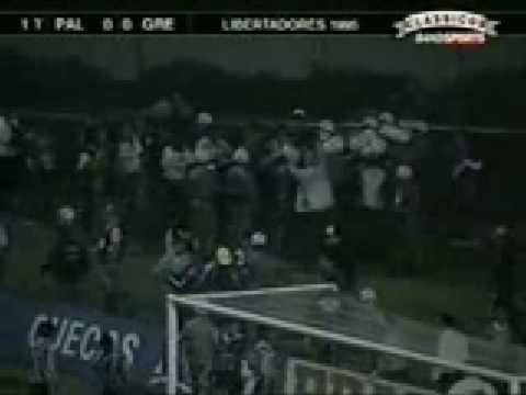 Grêmio x Palmeiras - Libertadores 1995 - Dinho Vs Valber