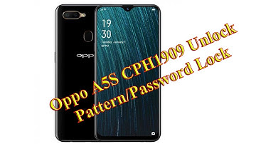 Oppo A5S CPH1909 Unlock Pattern Lock/Password | Oppo A5s Cph1909 Hard reset With unlocktool