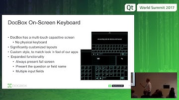 QtWS17 - Building a Human Machine Interface for the medical IoT, Jereme Givens-Lamothe, DocBox