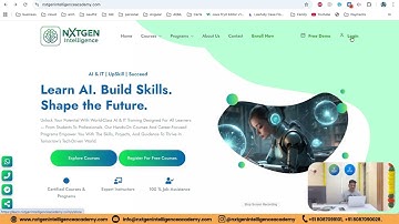 How To Access NXTGEN Intelligence Academy Online Courses