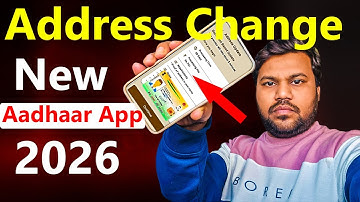 Aadhaar New App Se Address Change Kaise Kare 2026, How to Change Address in Aadhaar Card Online