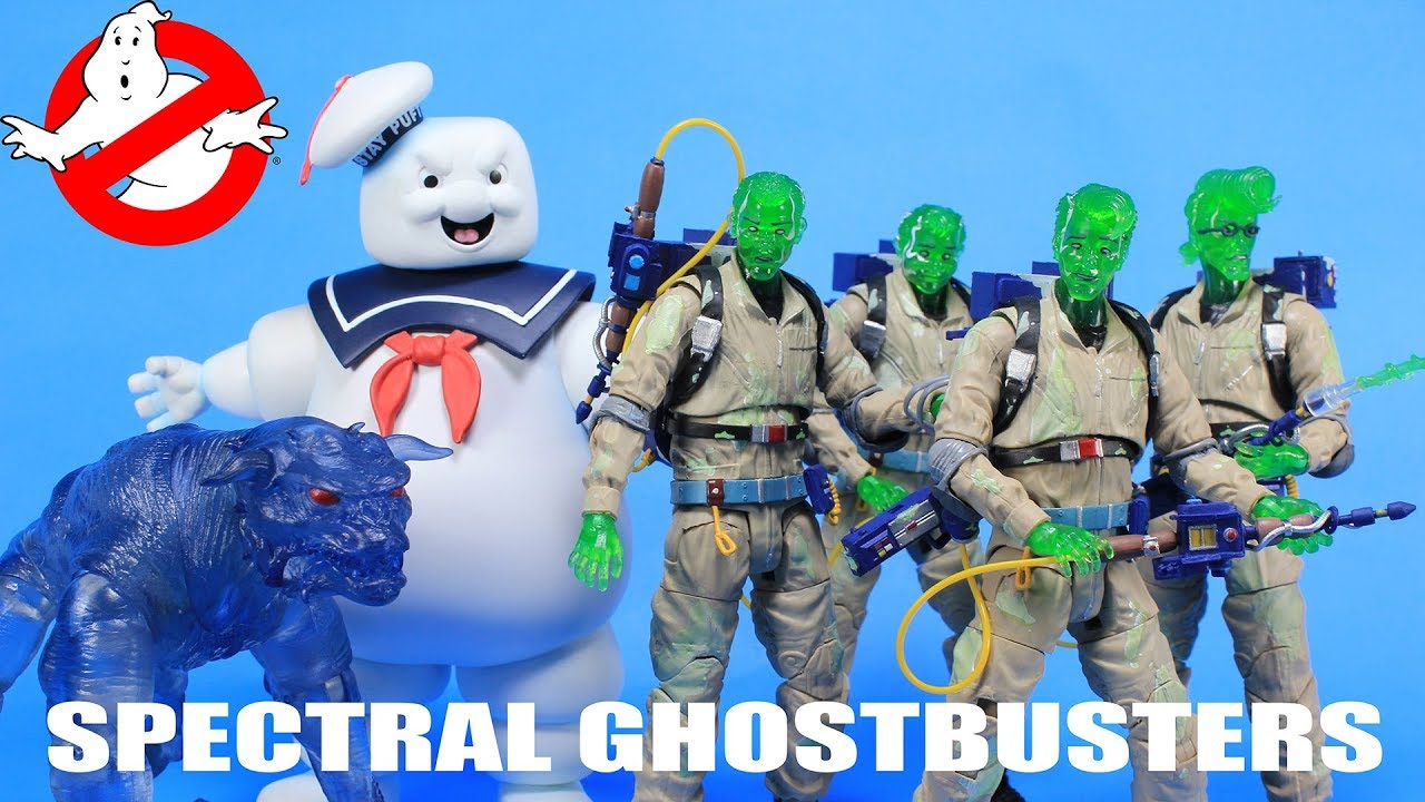 the real ghostbusters spectral ghostbusters action figures