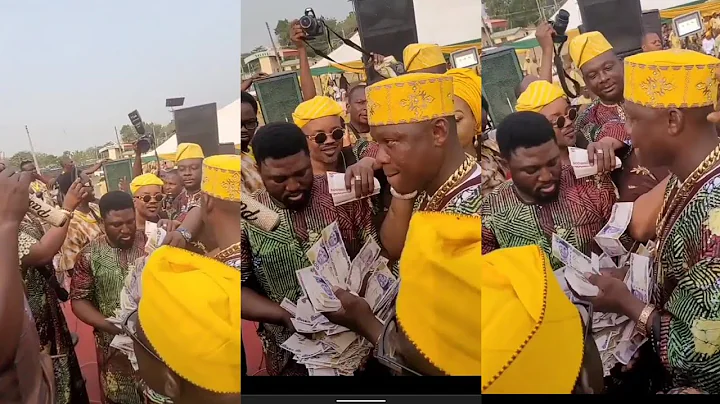 MOMENT MONEY RAIN ON OGANLA PASUMA LIVE ON STAGE #wasiu #latest2022 #oganlapasuma #oganla #pasuma