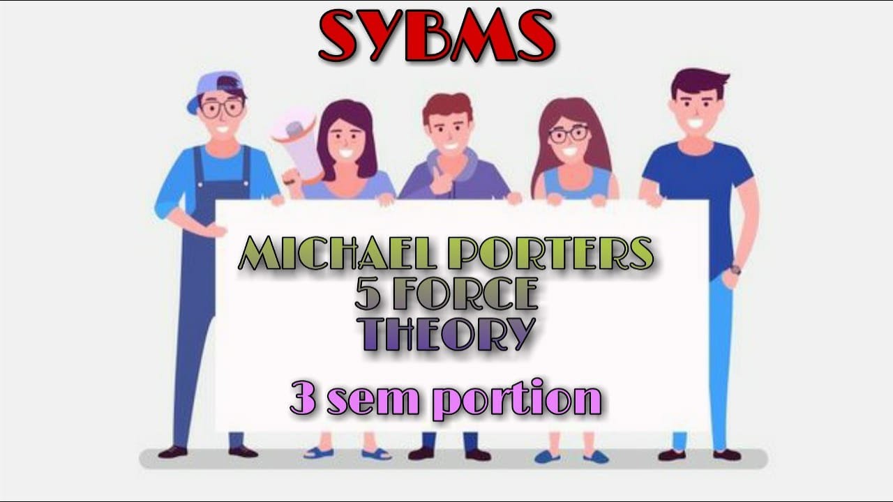 SFC/SEM3/SYBMS/MICHAEL PORTERS 5 FORCE THEORY/STRATEGIC MANAGEMENT/2020/MANAGEMENT STUDIES
