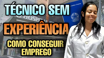 Como conseguir um emprego de técnico de enfermagem?