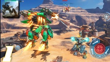 War Robots Multiplayer  Battles: Tutorial   Gameplay Walkthrough  (Android ios) part 1