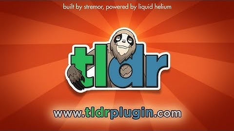 How to TLDR with Stremor