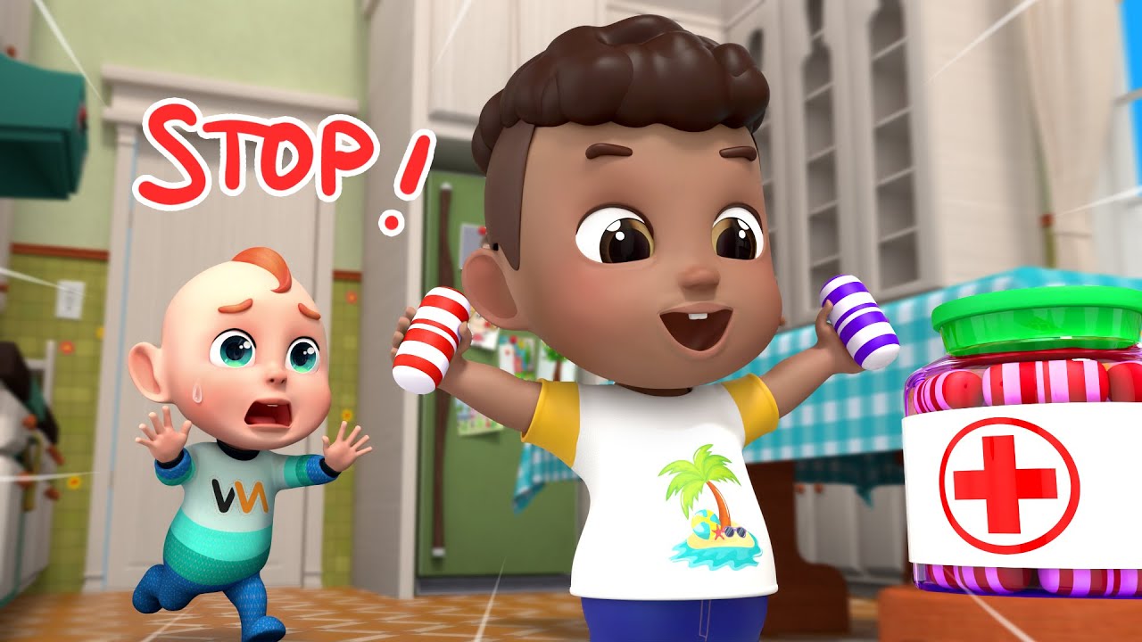 Medicine Is Not Candy🍬| Safety Song for Kids | Nursery Rhymes & Kids Songs | Rosoo - Kids Cartoon