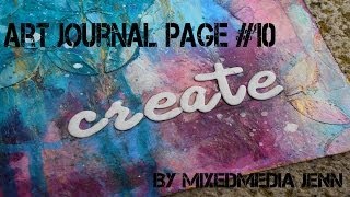Mixed Media Art Journal Page #10
