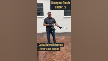 How to use the Bernzomatic® Firestarter™ Backyard Torch (1/2)