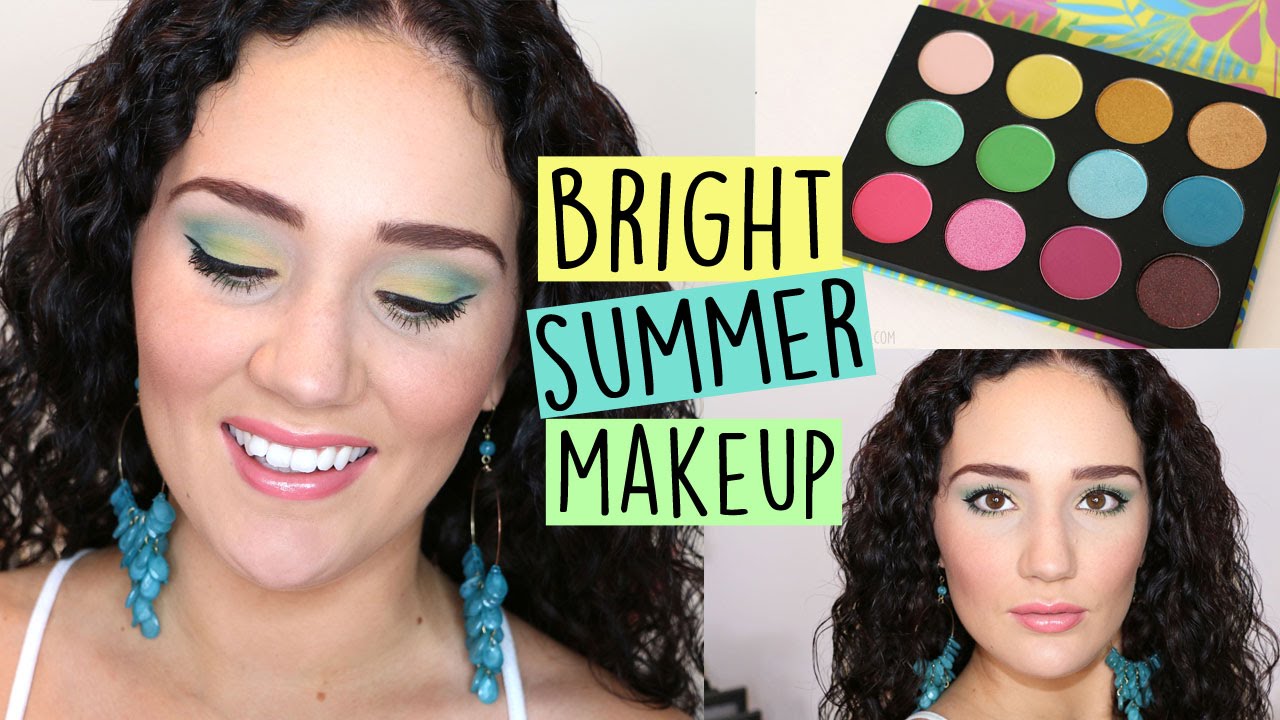 Summer Breeze Makeup Tutorial ft. Coastal Scents YouTube