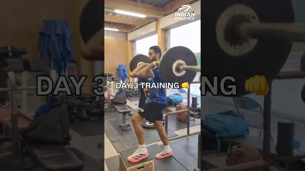 Going strong 💪 | Day 3 of Training ahead of Asian Games 2026 | #AsianGames #TeamIndia #AFI #Shorts