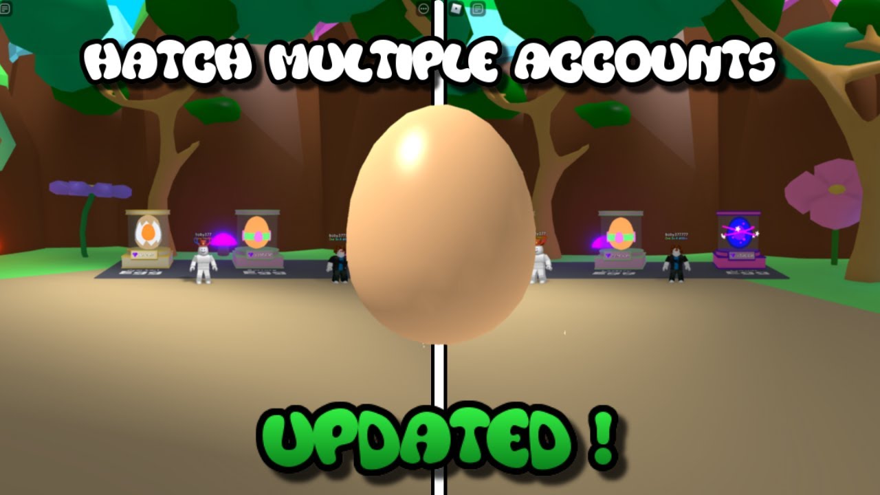 How To LOGIN MULTIPLE ACCOUNTS At Once In BubbleGum Simulator