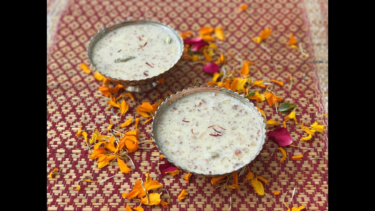 Dry Fruits Ki Kheer Recipe How To Make Dry Fruits Ki Kheer With