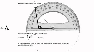 Protractor - Grade 5 Common Core Standards