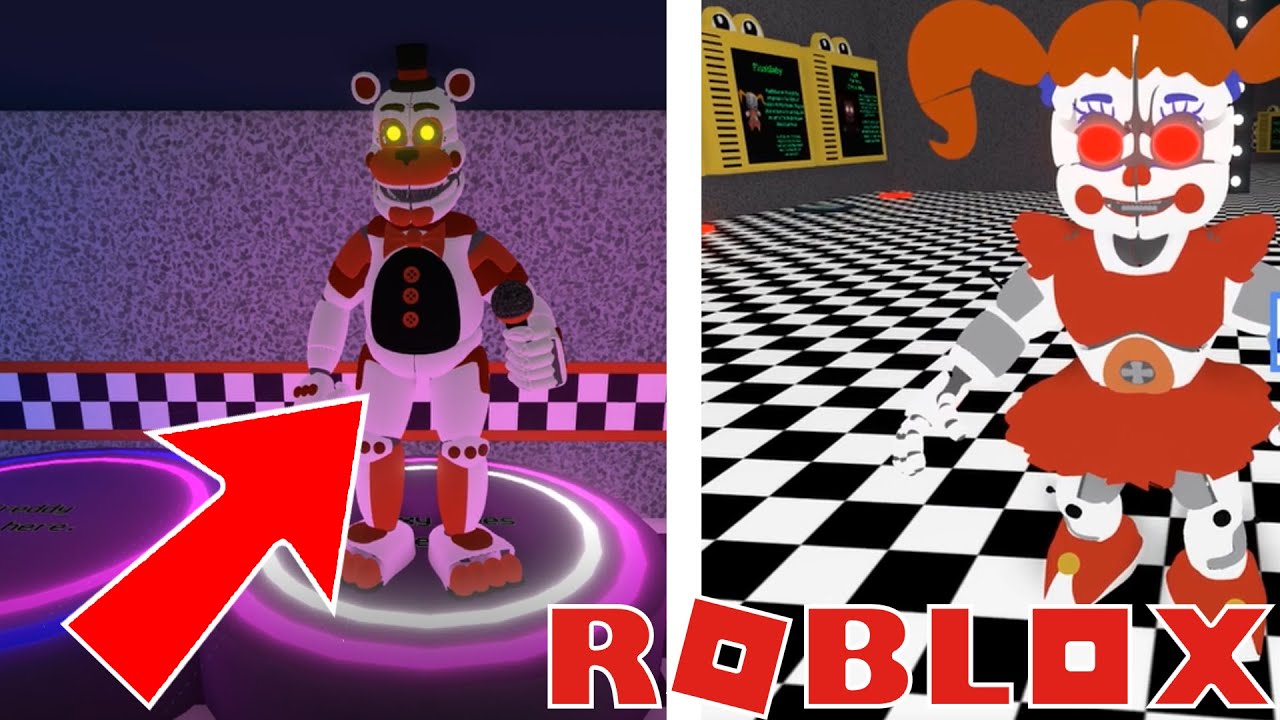 Roblox Fnaf New Help Wanted Plush Baby Showtime Freddy Night Terror Circus Baby New Characters Youtube - five night s at freddy s gone cute roblox fnaf plushie tycoon