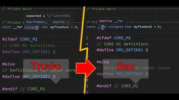 Lập trình nhúng "MỌI THỨ" trên VS CODE - Thêm các định nghĩa tiền xử lý vào cấu hình extension C